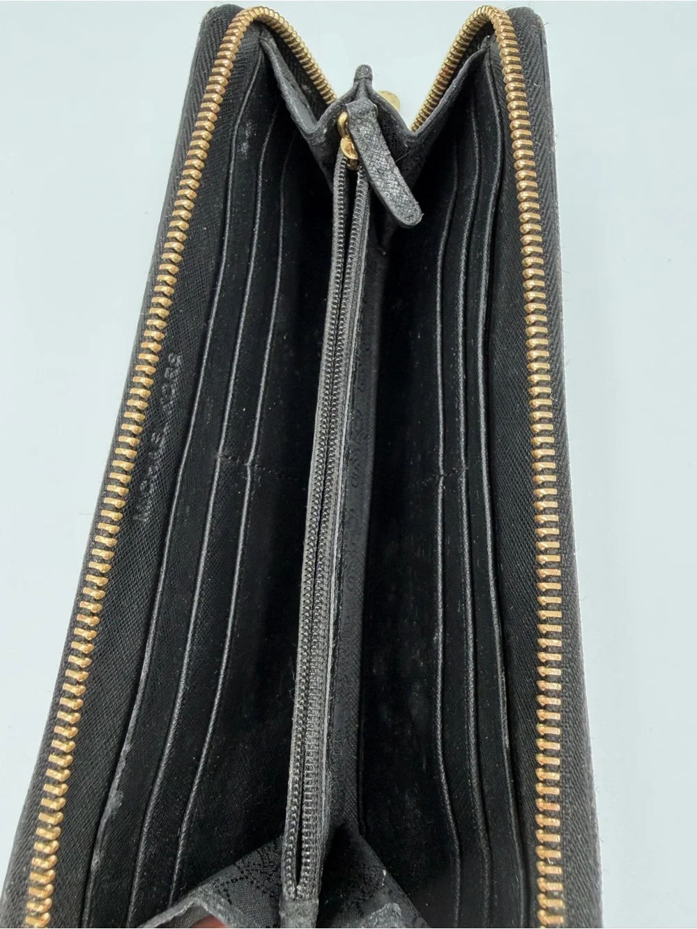 Michael Kors Black Shoulder Drawstring Tote with Tassel  and Wallet (pre owned)